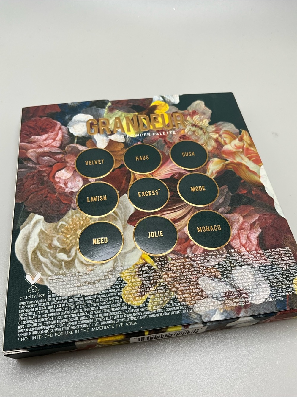 Colorpop grandeur eyeshadow palette new - Picture 6 of 7